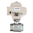 thumbnail image 2 of Unox 2" Motorized Ball Valve 220V AC NPT Electrical Ball Valve Stainless Steel AISI304 Two-Piece Body 63 Bars Max Pressure For Water Air Control Valve, 2 of 3