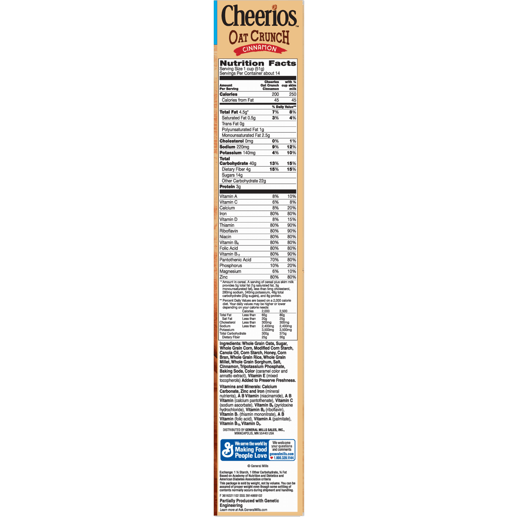 Cheerios Nutrition Information Besto Blog