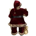 thumbnail image 4 of Northlight Woodland Standing Santa Claus Christmas Figure with Name List - 24", 4 of 5