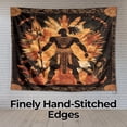 thumbnail image 6 of Ancestral Warrior Strength Wall Tapestry for Bedroom by DC | African American Tapestry Wall Hanging & Aesthetic Decor for Dorm, Living Room, Picnic & Home | 39"x52", 6 of 7