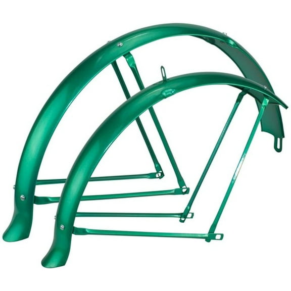 26" Fender Set Flared Standard Balloon 80mm Metallic Green 425