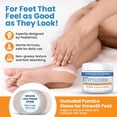 thumbnail image 2 of activelife - Revitaderm 4D Urea Foot Cream, Deeply Moisturizes for Dry, Cracked Feet, Hands, Elbows and Knees, Ultra Repair Cream and Callus Remover For Feet, Free Pumice Stone Included, 4oz, 10 Pack, 2 of 8