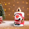 thumbnail image 4 of Linterna de de Navidad impermeable Papá Noel, reno, Linterna de decoración de Navidad para adorno de árbol de navideñ vela santa Baoblaze Linterna de vela de Navidad, 4 of 7