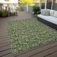 thumbnail image 6 of Addison Rugs Chantille Indoor/Outdoor Transitional Floral Olive Washable Rectangle Rug, 5' x 7'6", 6 of 6