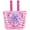 Purple, variant on MINI-FACTORY Kid's Bike Basket, Cute Flower + Bling DIY Crystal Stickers Bicycle Front Handlebar Basket for Kid Girls (White)