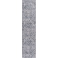 thumbnail image 2 of JONATHAN Y WASHABLE 2 x 8 Runner Rug, Shaii Global Medallion - Blue/Light Gray, WSH319A-28, 2 of 9