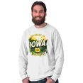 thumbnail image 2 of Farming Long Sleeve Tees Shirts T-Shirts Iowa Heart Of The Corn Farmer IA State Pride, 2 of 2