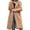 Yellow, variant on Women's Mid-Length Lamb Wool Coat, Long-Sleeve Warm Winter Outerwear, Solid Color Fashion Jacket, Pink, XXL