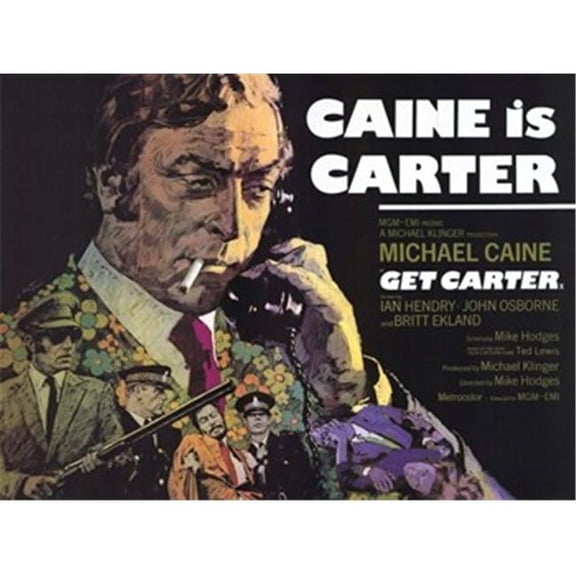 Posterazzi MOV216558 Get Carter Movie Poster - 17 x 11 in.