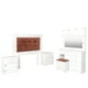 thumbnail image 1 of Recamara Matrimonial Kessa Muebles Bejar Blanco, 1 of 25