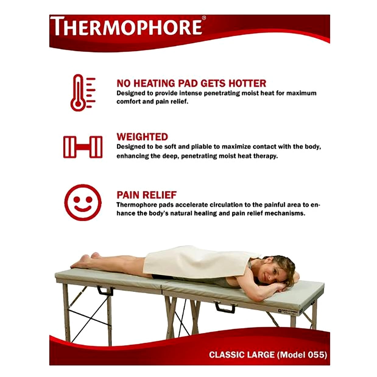 Thermophore Automatic Moist Heat Pack Standard 1 Each