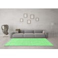 thumbnail image 3 of Ahgly Company Indoor Round Oriental Emerald Green Industrial Area Rugs, 8' Round, 3 of 4