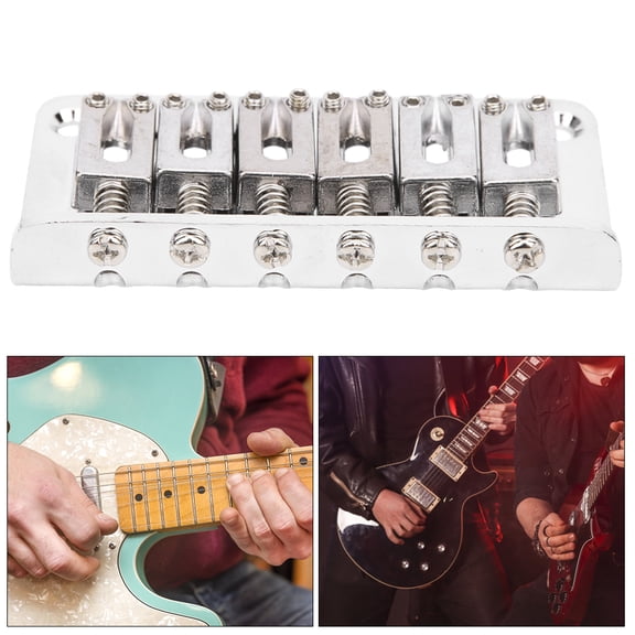 Puente Guitarra Puente Niños Accesorios Para Instrumentos Musicales Estructura Estándar De Metal Durable 78 Mm