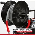 thumbnail image 5 of NorthStar Pressure Washer Hose Reel with 50ft. Steel-Braided Hose, 3/8in. x 100ft. Capacity, 5000 PSI, 5 of 9