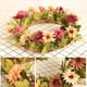 thumbnail image 5 of Naiovety Guirnalda de crisantemos artificiales para puerta delantera, decoración para el hogar, la puerta de la oficina, guirnalda de flores colgantes guirnaldas rosa roja y rosa Naiovety HA9041-02B, 5 of 6