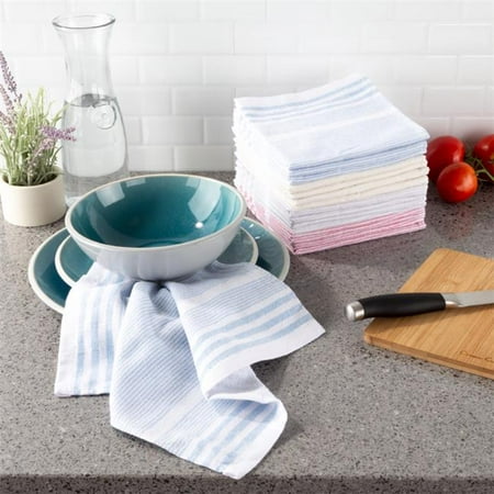 

Lavish Home 69-005DC 12.5 x 12.5 in. 100 Percent Cotton Kitchen Dish Wash Cloth Multi-Color - Set of 16