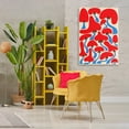 thumbnail image 4 of Stupell Industries Modern Groovy Wavy Mushrooms Canvas Art, 30 x 45, by Carrie Cantwell, 4 of 8