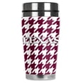 thumbnail image 1 of Mugzie brand 20-Ounce "MAX" Stainless Steel Travel Mug with Insulated Wetsuit Cover - Colors of A&M Houndstooth, 1 of 5