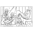 thumbnail image 3 of Christmas, The Real Story Biblical LapTop Coloring Book (17"x11"), 3 of 3