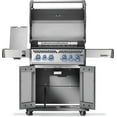 thumbnail image 3 of Napoleon Rogue Pro-S 525 4-Burner Propane Gas Grill in Stainless Steel with Infrared Side and Rear Burner, 3 of 5