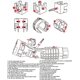 thumbnail image 5 of Herramienta de llave de plomería para grifo de enchufe 18 en 1, instalación de grifo y fregadero multifunción, para baño, cocina, fregadero, inodoro, plomería (rojo), 5 of 5