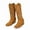 #2 1837-Camel, variant on FAMITION Cowboy Boots for Women Wide Calf Western Cowgirl Boots Embroidered Heeled Pointed Toe Zipper Booties