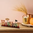 thumbnail image 2 of Halloween Table Decorations, Table Centerpieces Festival Sign Wooden Candy Day for Halloween Party Dinner Coffee Table Topper Tier Tray Room Decor, 9.84 x 2.36 Inch, 2 of 7