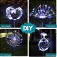 thumbnail image 4 of Luces solares para fuegos artificiales JjGoo, paquete de 2, 150 LED IP65, impermeables, 4 of 7