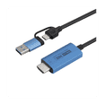 thumbnail image 2 of Cable adaptador de teléfono a TV, tipo C/USB a compatible, convertidor 1080P a compatible., 2 of 6