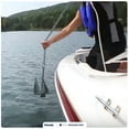 thumbnail image 4 of Five Oceans Boat Anchor - Fluke Anchor, 5 Lb, Galvanized Steel Slip Ring Boat Anchor, Boat Anchors, Small Boat Anchor for Kayak, Dinghies Personal Watercraft Paddleboards Canoes Small Boats - FO4555, 4 of 9