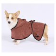 thumbnail image 3 of Microfiber Dog Bathrobe - Absorbent Dog Bathrobe For Drying After Swimming, Bathing Or Going Out In The Rain Brown L, 3 of 5
