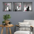 thumbnail image 3 of 3 piezas de arte floral para pared, impresión de pintura, estampado floral, mural para decoración del hogar, imágenes de ilustraciones florales, para, 3 of 9