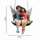 thumbnail image 2 of 1 Pair Miniature Couple Figurine with Flower Fairy, 2 of 5