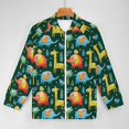 thumbnail image 5 of Lightweight Jacket for Men - Colorful Elephants Cuteness Casual Zip Up Bomber Jacket Men Spring Fall Windbreaker Coat with Pocket, 5 of 6