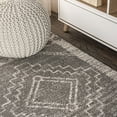 thumbnail image 4 of JONATHAN Y MOH200C-220 Amir Moroccan Beni Souk Gray/Cream 2 ft. x 20 ft. Runner Rug, Bohemian Scandinavian, Pet Friendly, Stain Resistant, Easy to Clean, for Living Room; Kitchen, Bedroom, 4 of 7