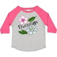 thumbnail image 3 of Inktastic Mississippi Magnolia Flowers and Leaves Boys or Girls Toddler T-Shirt, 3 of 5