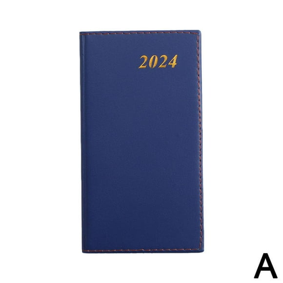 2024 Agenda Book A6 with Calendar Diary Weekly Planner Mini Notebooks✨e U5V7