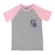 thumbnail image 1 of Playera Para Niña Justice Manga Corta Gris Talla 10, 1 of 3