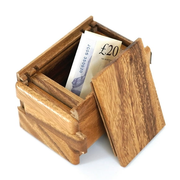 Puzzle Box BSIRI Magic Sliding Box Secret Box Brain Traiser