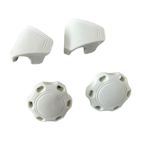 S SERENABLE Football Helmet Visor Clips Hardwares Helmet Accessories Nylon Helmet Screws
