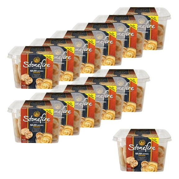 Stonefire Original Naan Dippers 20 Count, 7 oz, 12 Pack