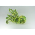 thumbnail image 4 of Octopus Green Plush Animal, Soft, Stuffed Toy, Educational, Realistic, Beautiful Design, Figure, Lifelike, Replica, Gift, 14" RI52 B661, 4 of 8