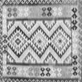 thumbnail image 1 of Ahgly Company Indoor Square Southwestern Gray Country Area Rugs, 4' Square, 1 of 1