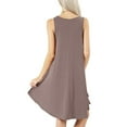 thumbnail image 3 of GXFC Womens Summer Shift Dress Sleeveless Sling Solid Mini Dresses Casual Tank Dresses for Women, 3 of 4
