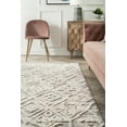 thumbnail image 3 of nuLOOM Deja Diamond Shag Area Rug, 12' 8" x 15', Beige, 3 of 3