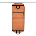 thumbnail image 2 of DALIX 60" Professional Garment Bag Cover for Suits Pants and Gowns Dresses (Foldable) Orange, 2 of 7