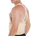 thumbnail image 3 of SHAR Care Lumbar belt (Black, Size XXL), adjustable compression back support, posture correction, 3 of 5