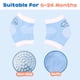 thumbnail image 3 of 6 pares de rodillas antideslizantes para gatear, protectores de rodilla, rodilleras de bebé para gatear, 3 of 5
