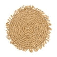 thumbnail image 5 of Saro Lifestyle Rustic Raffia Fringe Placemat (Set of 4), 5 of 5