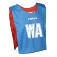 thumbnail image 6 of FORZA Reversible Netball Bibs – Dual-Color Team Bibs with Official Position Markings, Breathable Mesh & Elastic Straps – Set of 7, 6 of 8